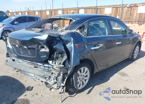 2013 Nissan Sentra Sv из США, поврежденный, VIN 1N4AB7AP7DN902078